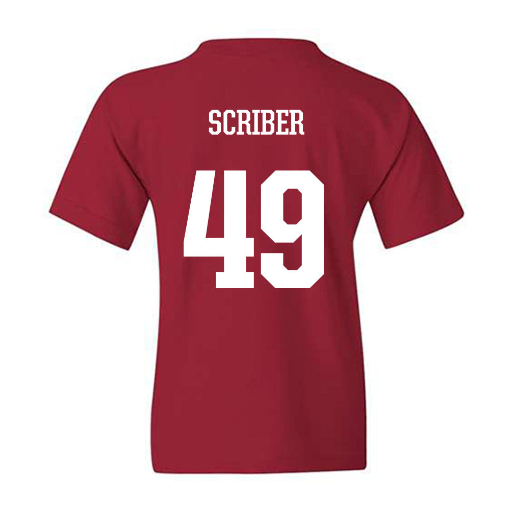 Arkansas - NCAA Football : Braxton Scriber - Youth T-Shirt-1