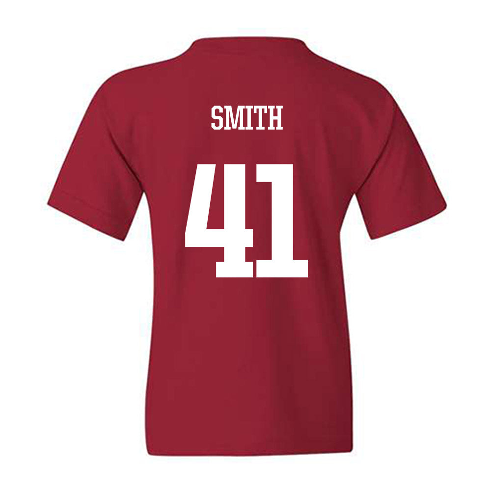 Arkansas - NCAA Football : Connor Smith - Youth T-Shirt-1
