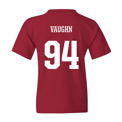 Arkansas - NCAA Football : Reginald Vaughn - Youth T-Shirt-1