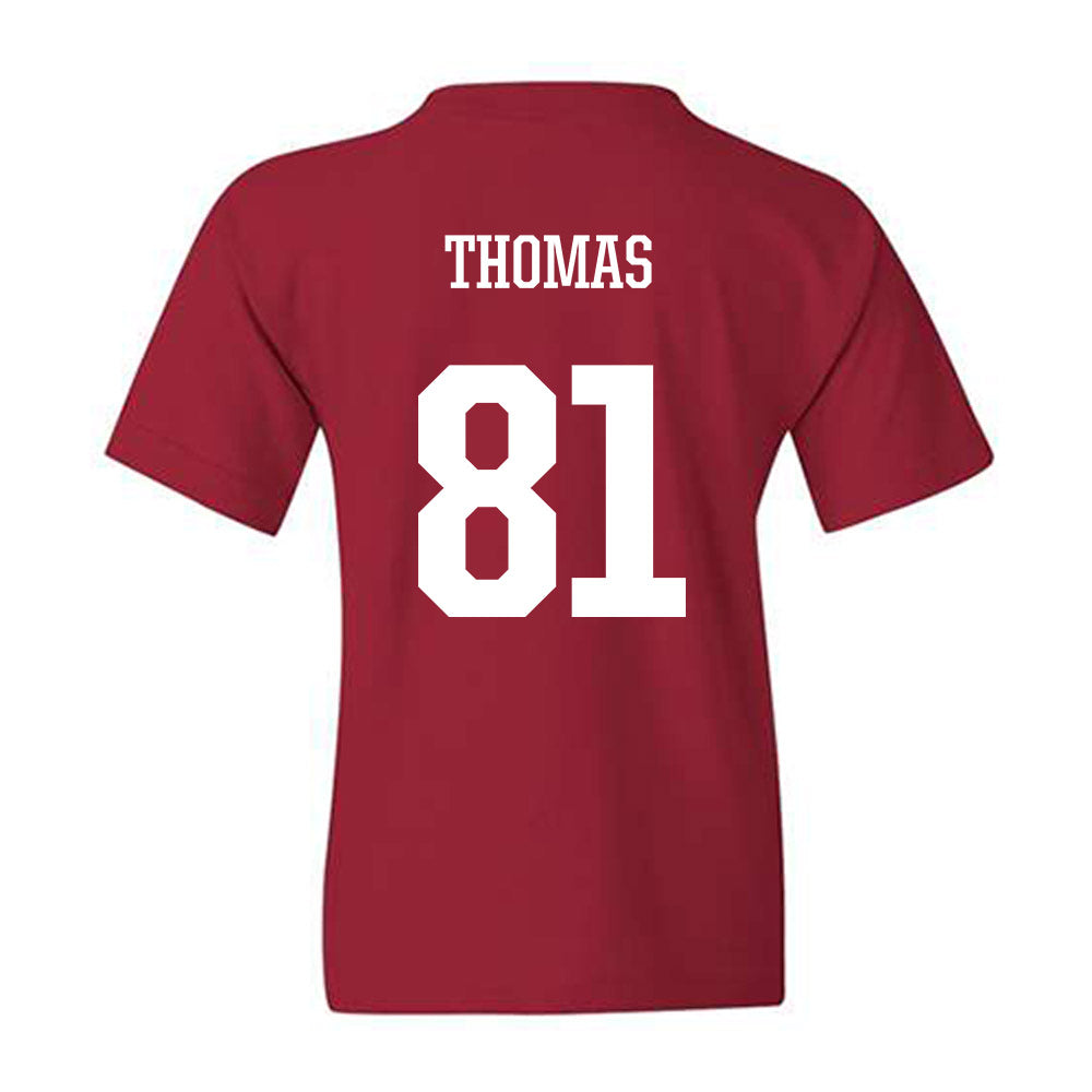 Arkansas - NCAA Football : Dai'Shaun Thomas - Youth T-Shirt-1