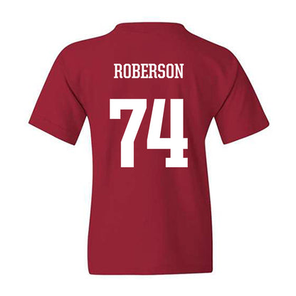 Arkansas - NCAA Football : Terence Roberson - Youth T-Shirt-1