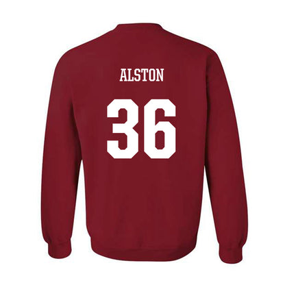 Arkansas - NCAA Football : Brian Alston - Crewneck Sweatshirt-1