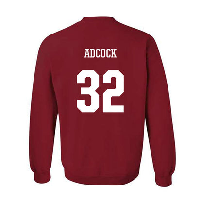 Arkansas - NCAA Football : Matthew Adcock - Crewneck Sweatshirt-1