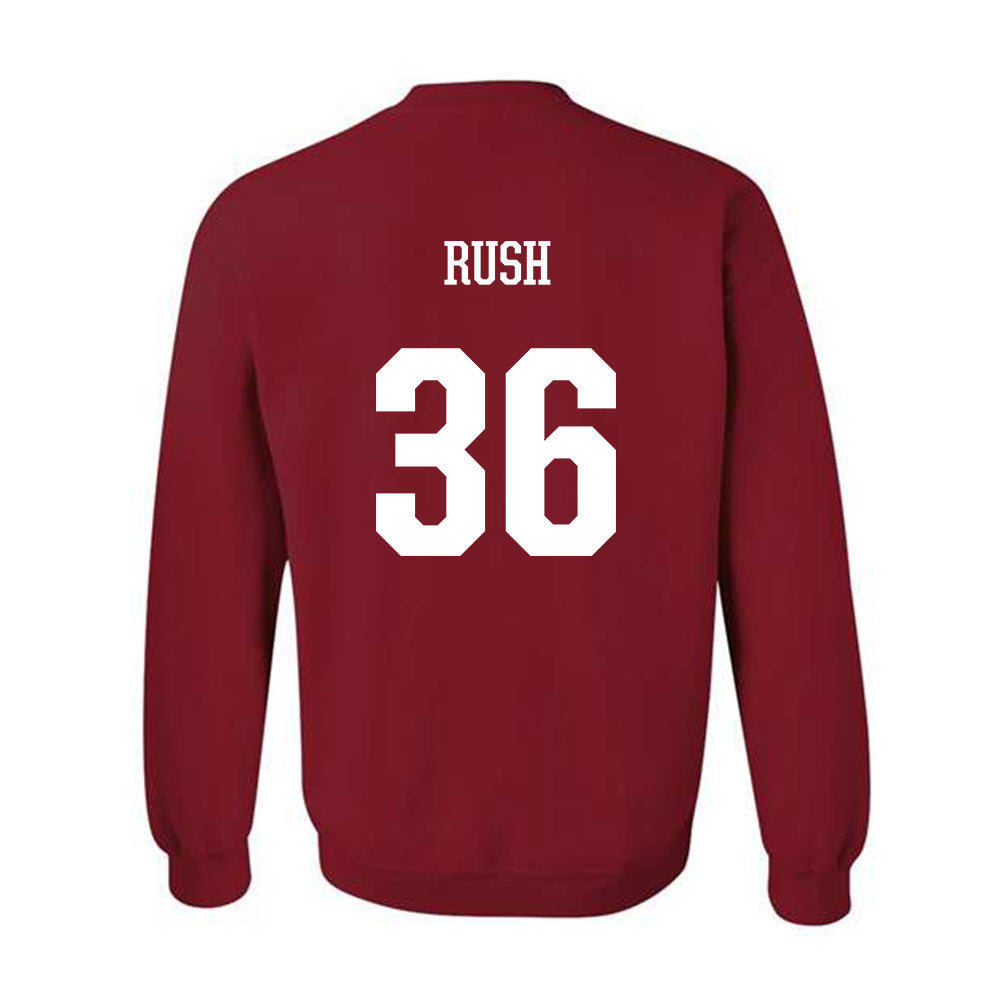 Arkansas - NCAA Football : Gavin Rush - Crewneck Sweatshirt-1