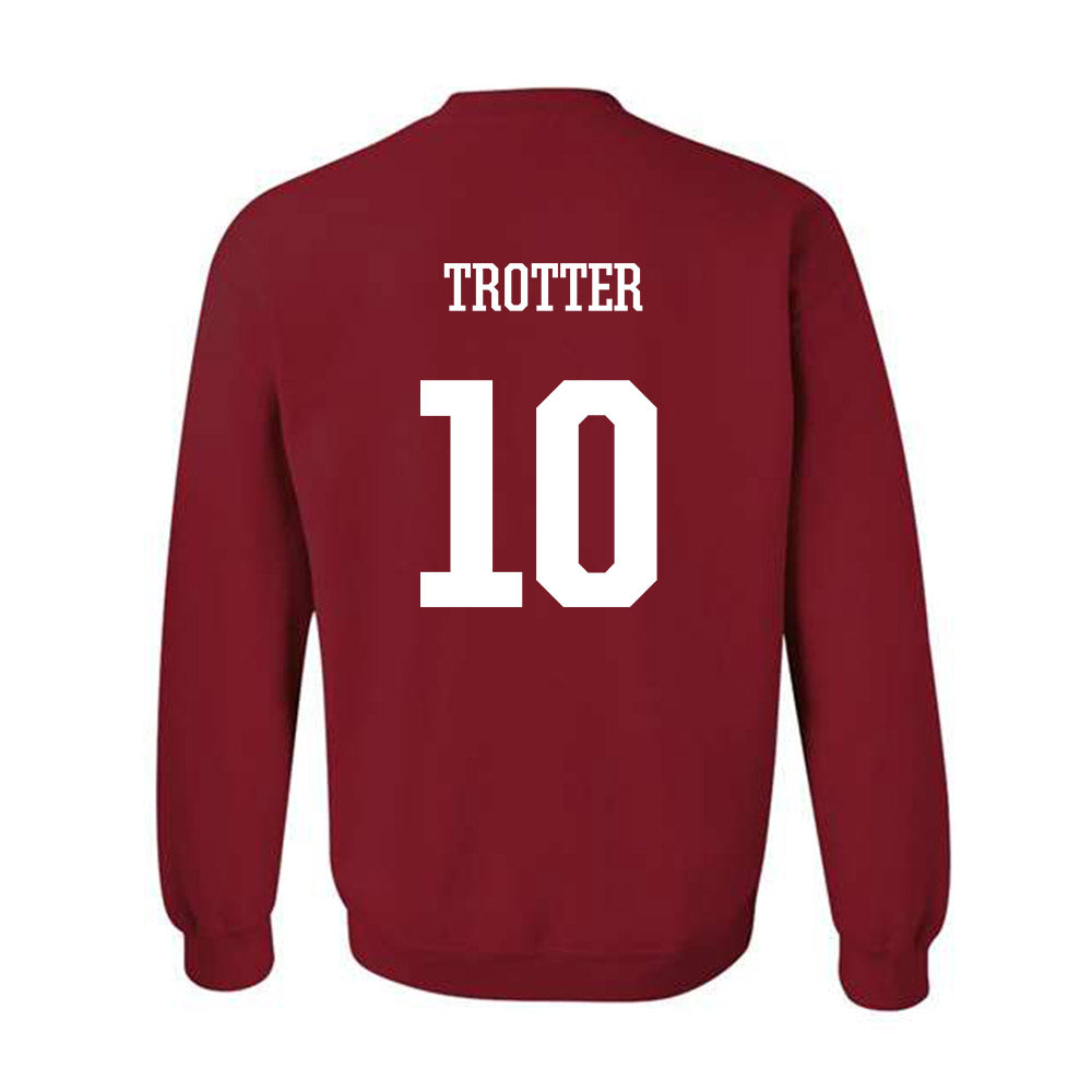 Arkansas - NCAA Football : Cade Trotter - Crewneck Sweatshirt-1