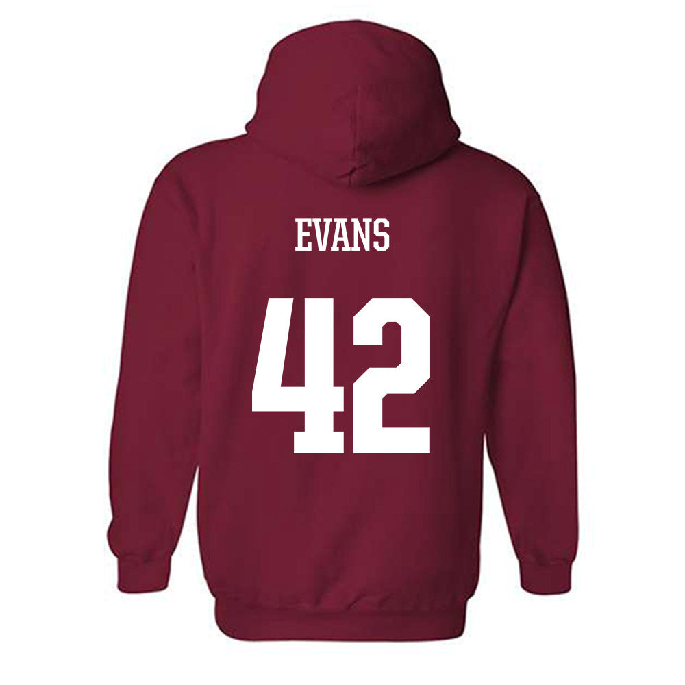 Arkansas - NCAA Football : Jeremy Evans - Hooded Sweatshirt-1