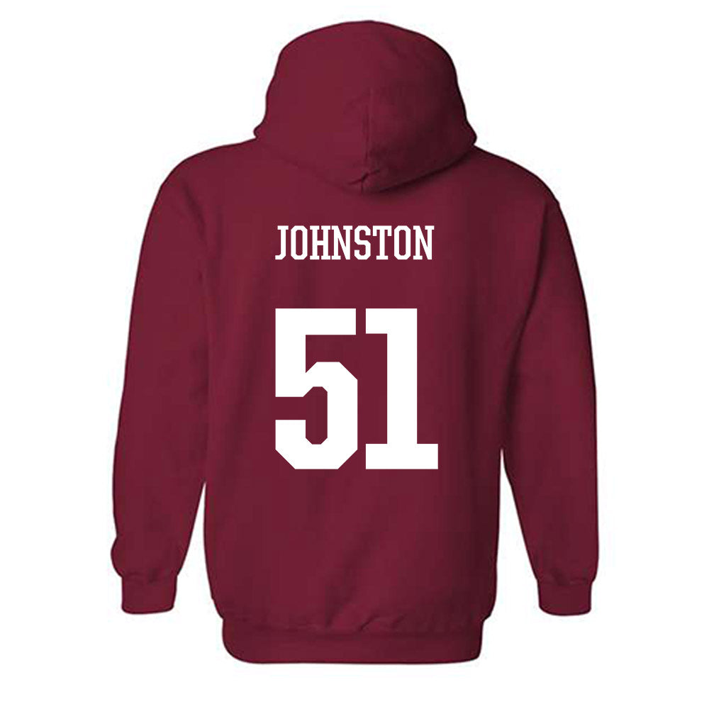 Arkansas - NCAA Football : Adam Johnston - Hooded Sweatshirt-1