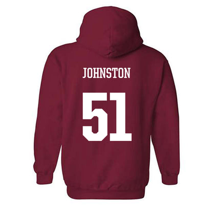 Arkansas - NCAA Football : Adam Johnston - Hooded Sweatshirt-1