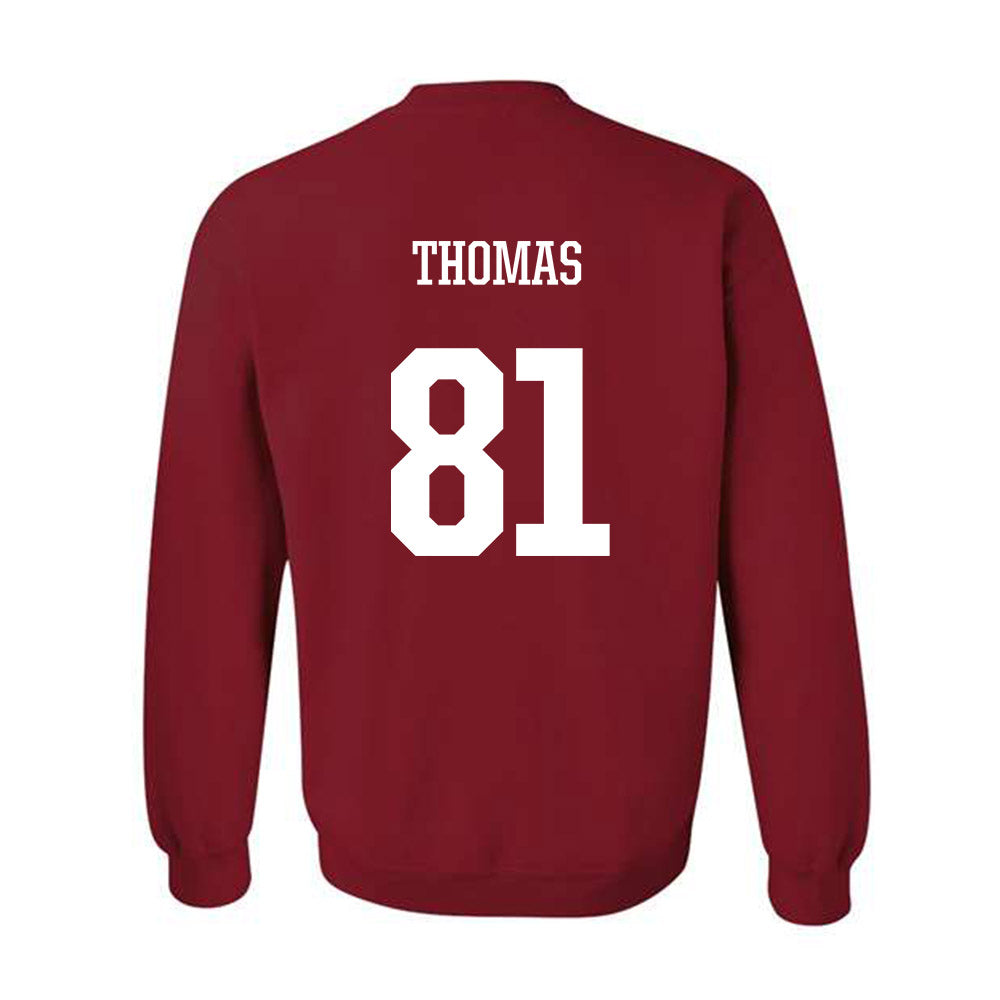 Arkansas - NCAA Football : Dai'Shaun Thomas - Crewneck Sweatshirt-1