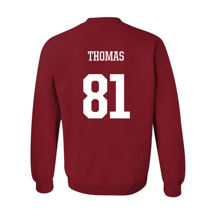 Arkansas - NCAA Football : Dai'Shaun Thomas - Crewneck Sweatshirt-1