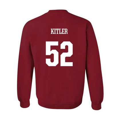 Arkansas - NCAA Football : Caden Kitler - Crewneck Sweatshirt-1