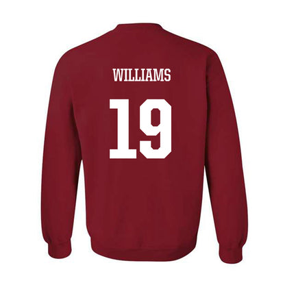 Arkansas - NCAA Football : Kyndrick Williams - Crewneck Sweatshirt-1