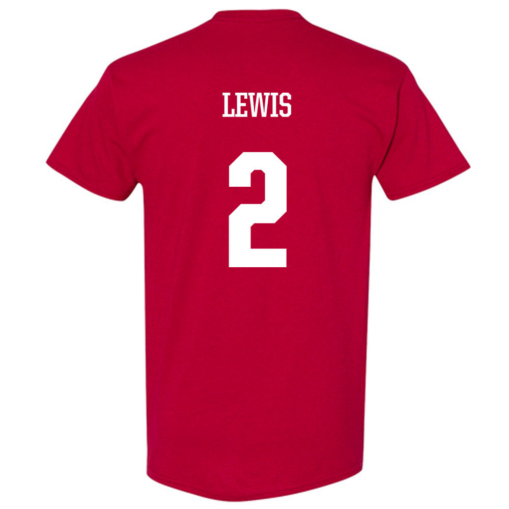 Arkansas - NCAA Football : Shelton Lewis - T-Shirt-1