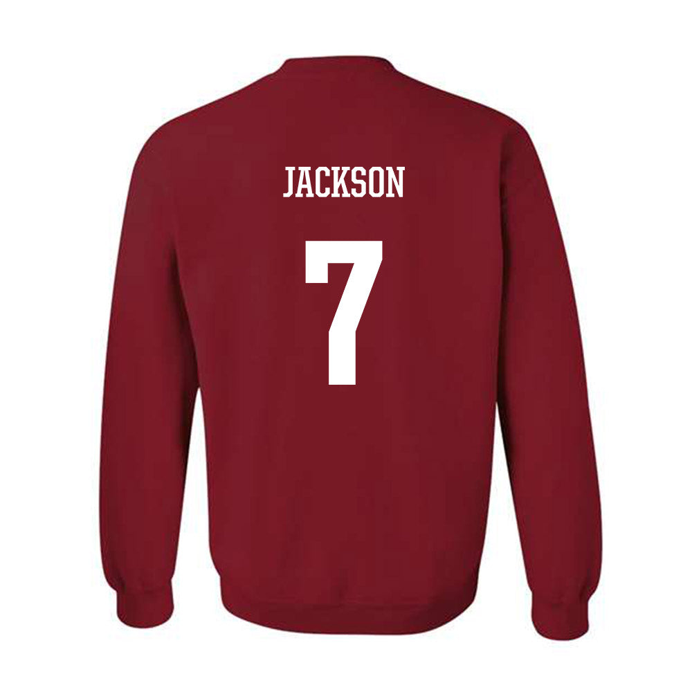 Arkansas - NCAA Football : KJ Jackson - Crewneck Sweatshirt-1