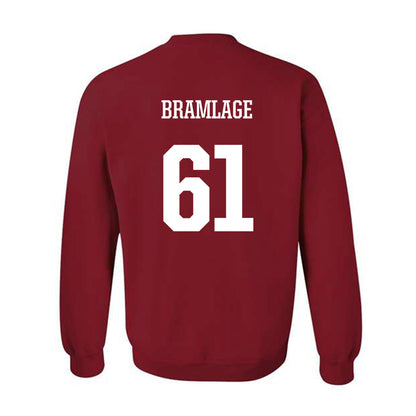 Arkansas - NCAA Football : Kaden Bramlage - Crewneck Sweatshirt-1