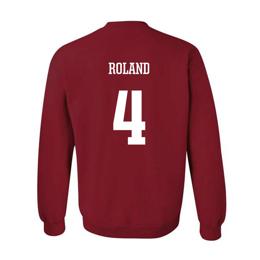 Arkansas - NCAA Football : Lakhi Roland - Crewneck Sweatshirt-1
