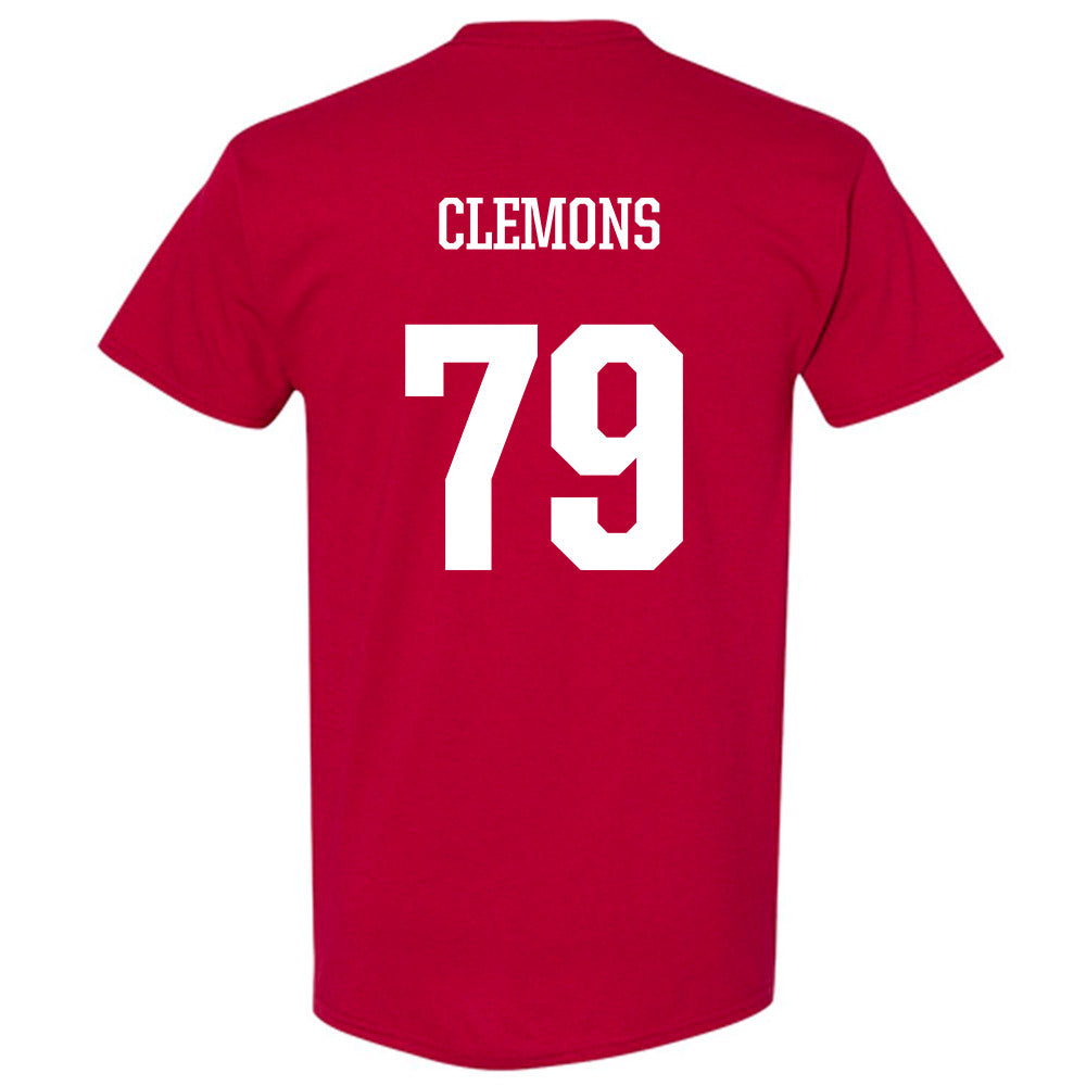 Arkansas - NCAA Football : Josiah Clemons - T-Shirt-1