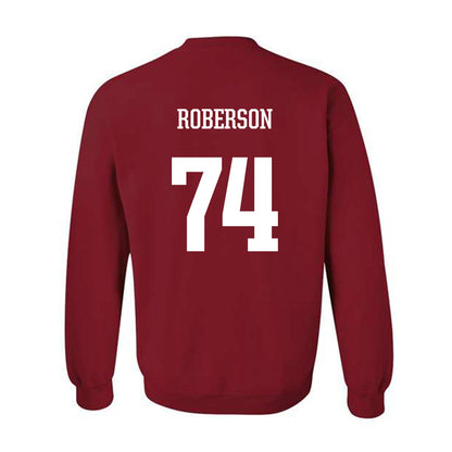 Arkansas - NCAA Football : Terence Roberson - Crewneck Sweatshirt-1
