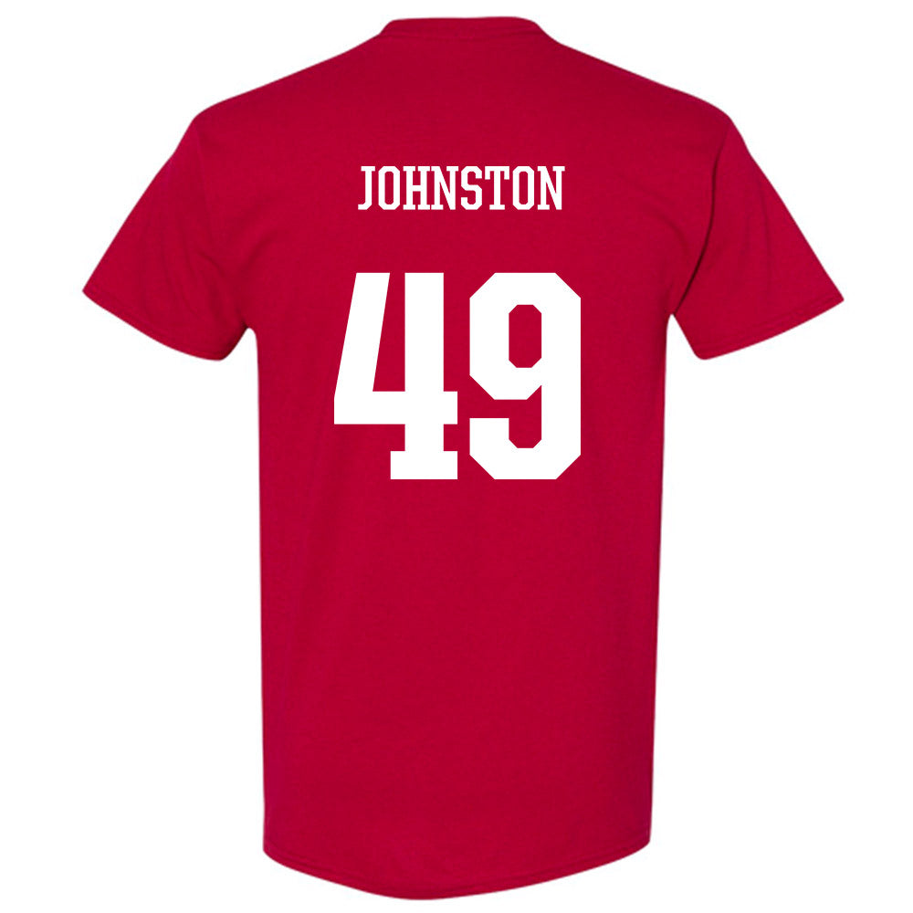Arkansas - NCAA Football : Adam Johnston - T-Shirt-1