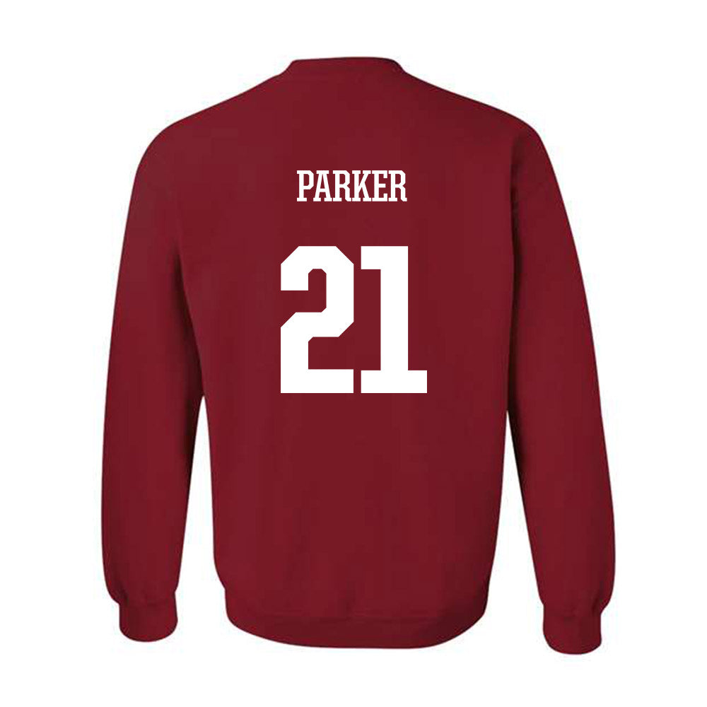 Arkansas - NCAA Football : Jasper Parker - Crewneck Sweatshirt-1
