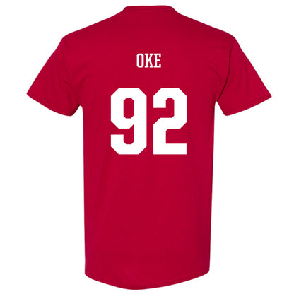 Arkansas - NCAA Football : David Oke - T-Shirt-1
