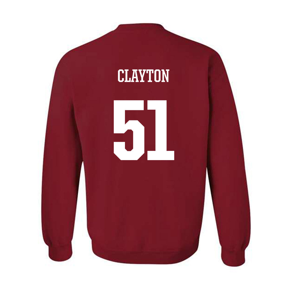 Arkansas - NCAA Football : Carey Clayton - Crewneck Sweatshirt-1