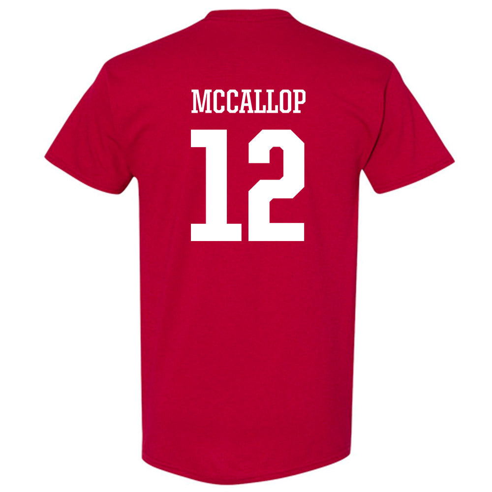 Arkansas - NCAA Women's Basketball : Grace McCallop - Classic Shersey T-Shirt-1