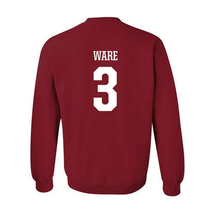 Arkansas - NCAA Women's Basketball : Harmonie Ware - Classic Shersey Crewneck Sweatshirt-1
