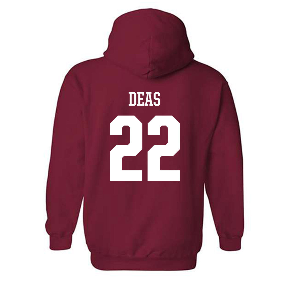 Arkansas - NCAA Women's Basketball : Bonnie Deas - Classic Shersey Hooded Sweatshirt-1