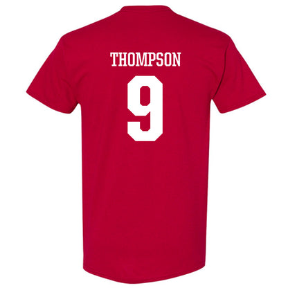 Arkansas - NCAA Men's Basketball : Davion Thompson - Classic Shersey T-Shirt-1