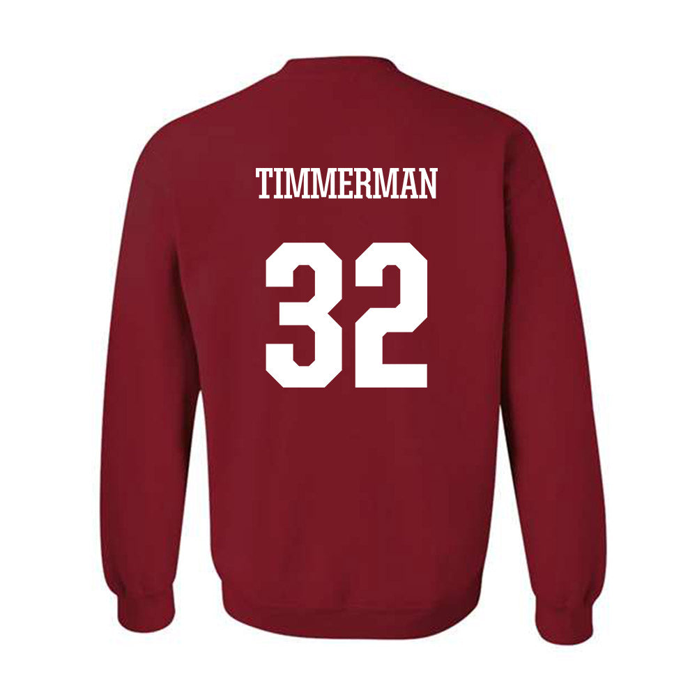 Arkansas - NCAA Softball : Saylor Timmerman - Classic Shersey Crewneck Sweatshirt-1