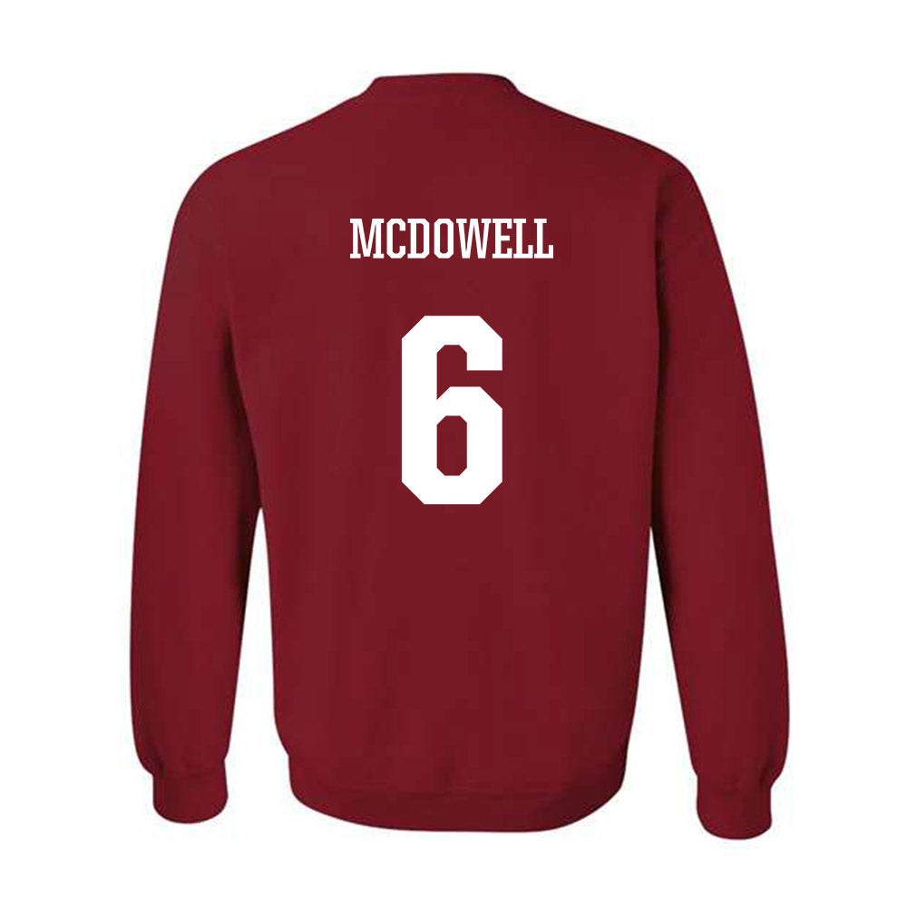 Arkansas - NCAA Softball : Ella McDowell - Classic Shersey Crewneck Sweatshirt-1