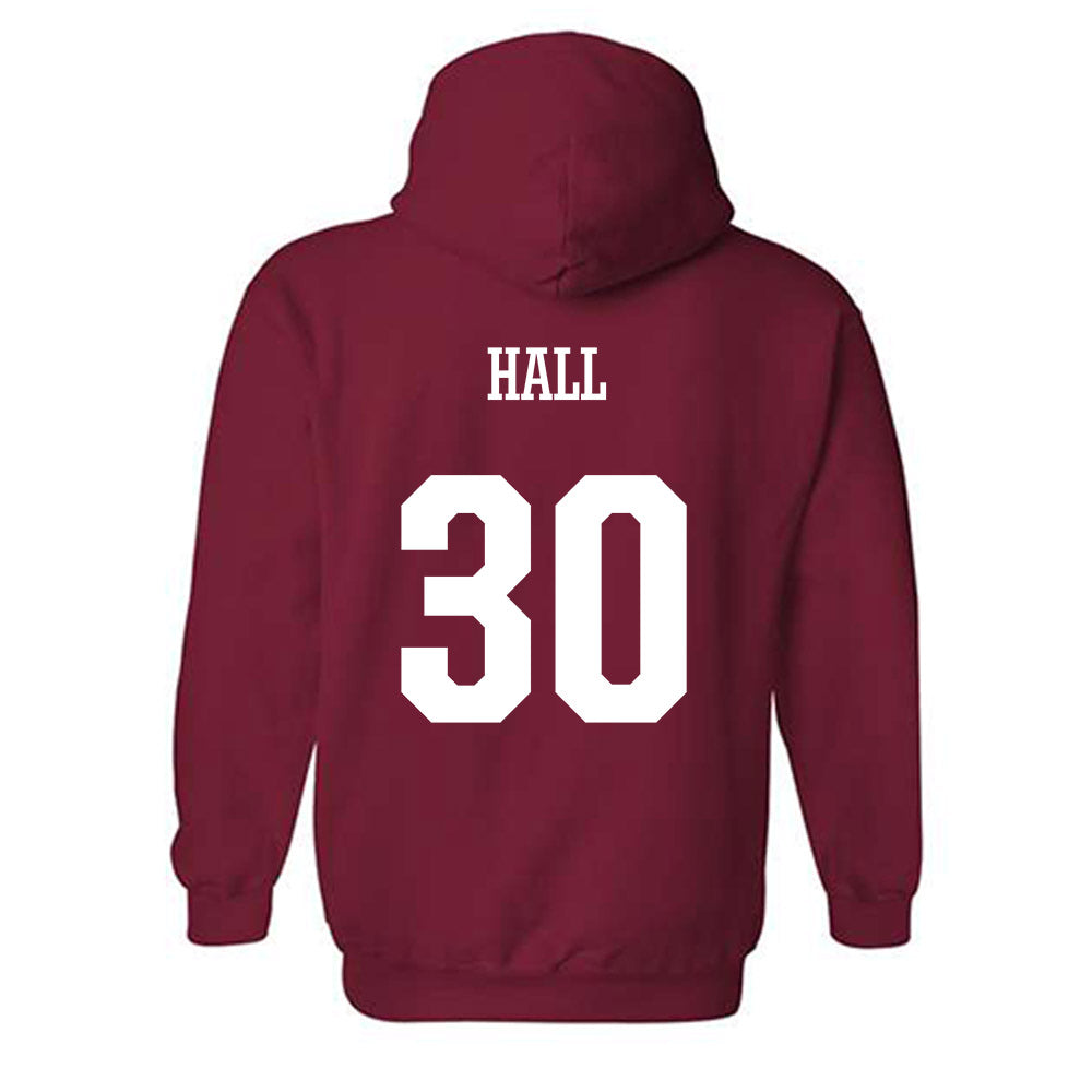 Arkansas - NCAA Softball : Khamari Hall - Classic Shersey Hooded Sweatshirt-1
