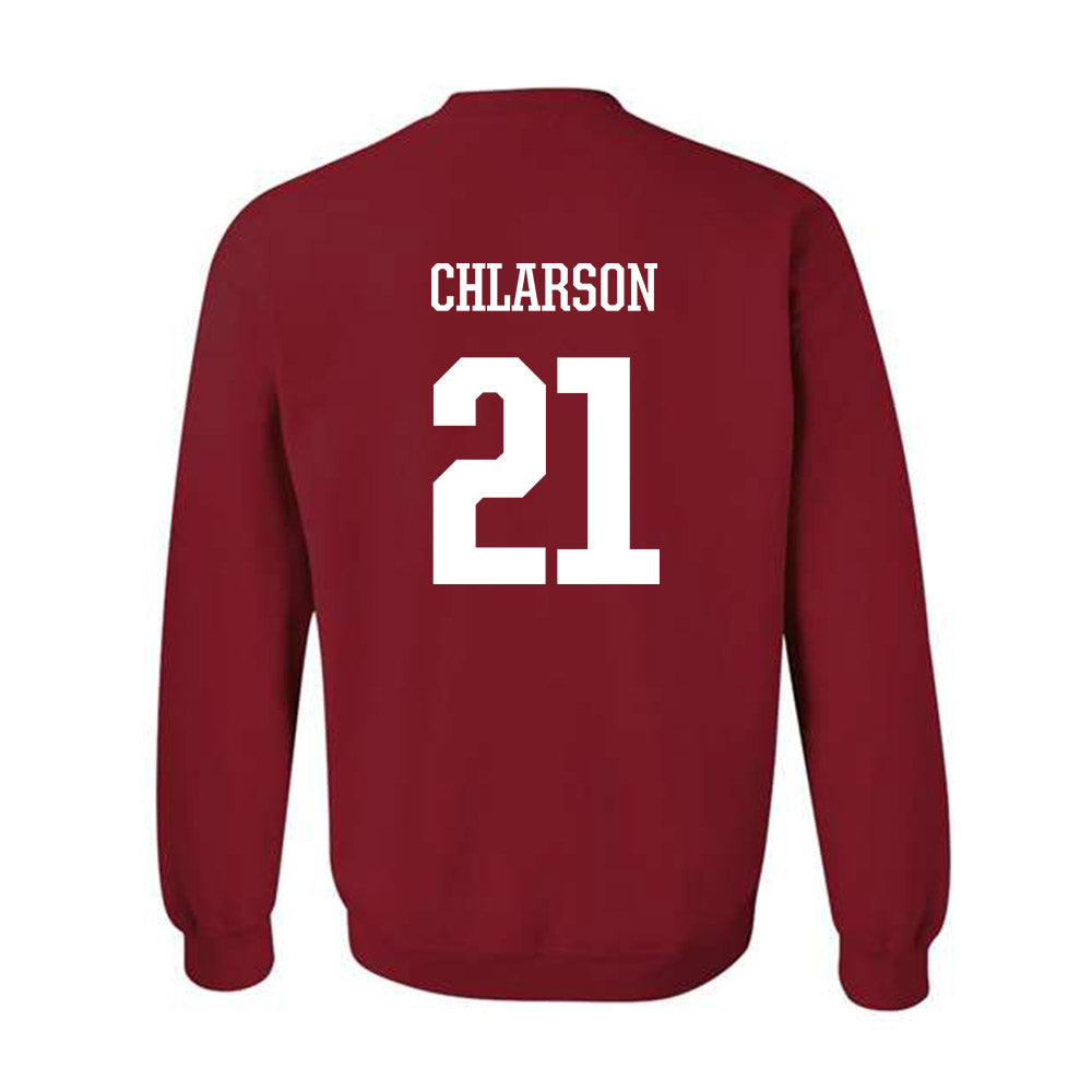 Arkansas - NCAA Women's Basketball : Ashlynn Chlarson - Classic Shersey Crewneck Sweatshirt-1