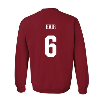 Arkansas - NCAA Women's Soccer : Cora Hair - Classic Shersey Crewneck Sweatshirt-1