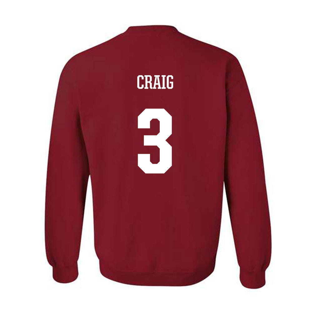 Arkansas - NCAA Women's Soccer : Nuria Craig - Classic Shersey Crewneck Sweatshirt-1