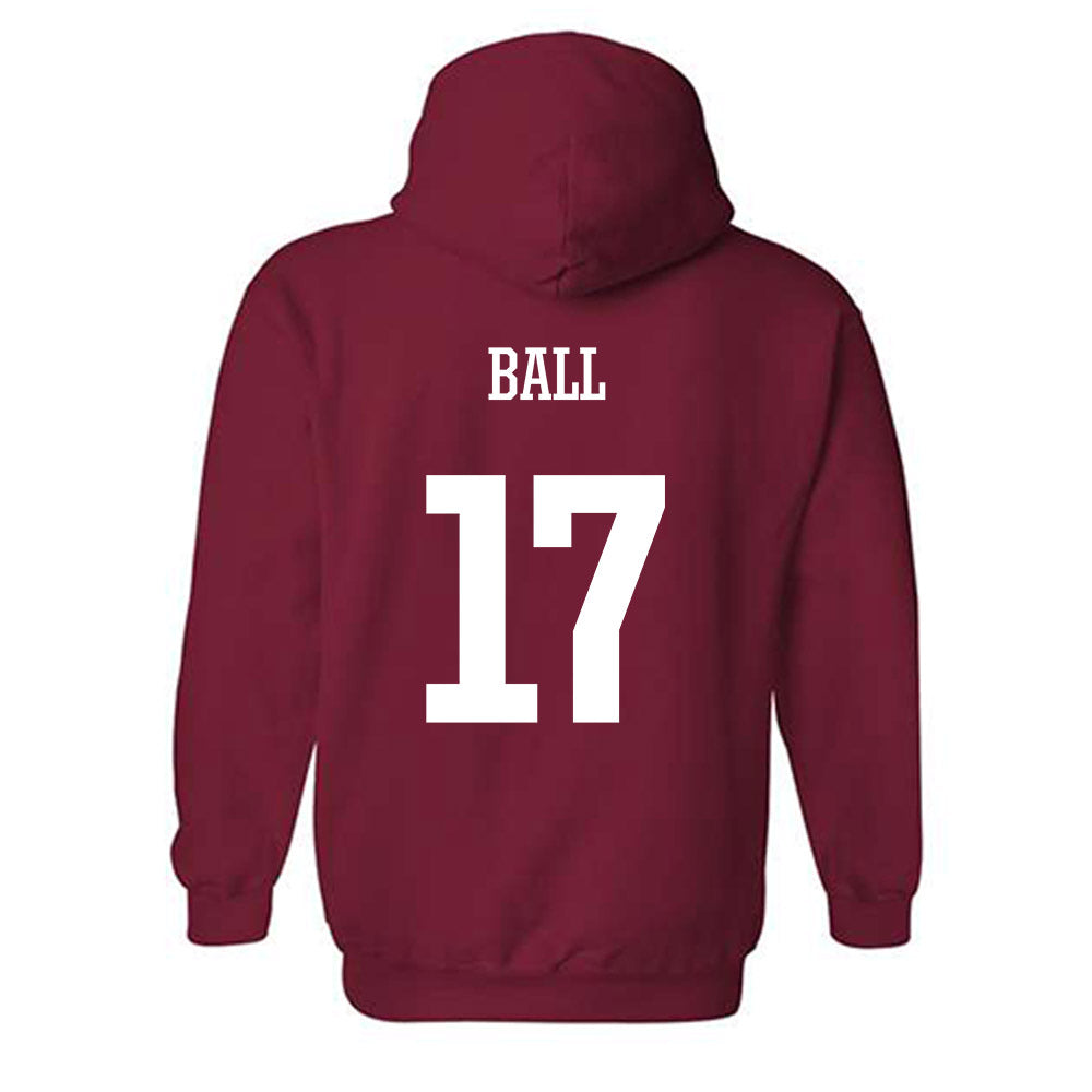 Arkansas - NCAA Women's Soccer : Kennedy Ball - Classic Shersey Hooded Sweatshirt-1