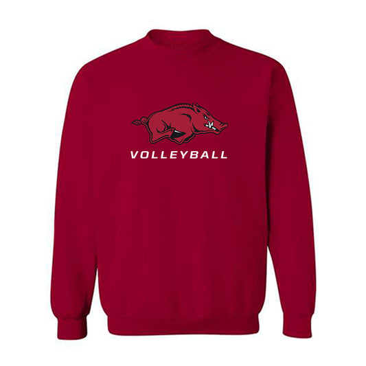 Arkansas - NCAA Women's Volleyball : Gaby Cornier - Classic Shersey Crewneck Sweatshirt-0