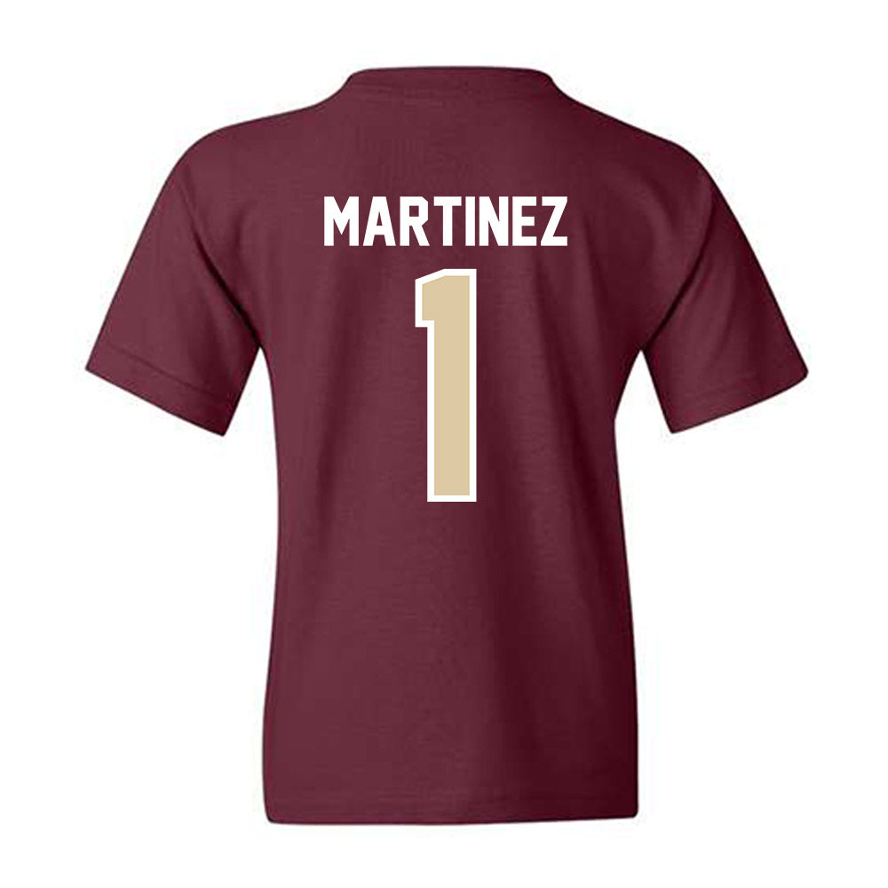 Boston College - NCAA Baseball : Sean Martinez - Youth T-Shirt-1