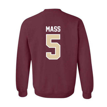 Boston College - NCAA Baseball : John Mass - Crewneck Sweatshirt-1