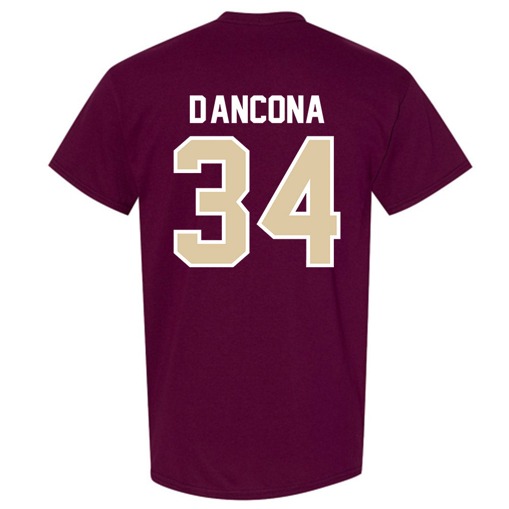 Boston College - NCAA Baseball : Luke D'Ancona - T-Shirt-1