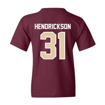 Boston College - NCAA Baseball : Carter Hendrickson - Youth T-Shirt-1