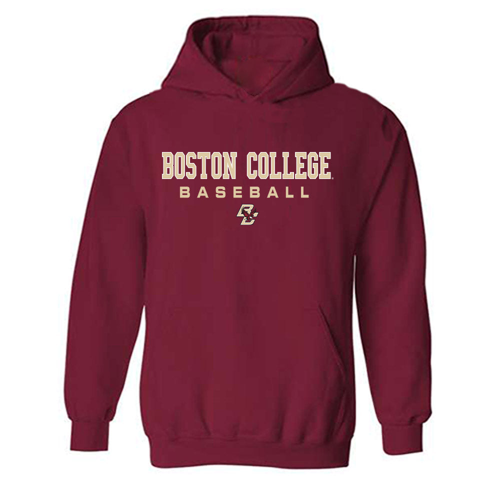 Boston College - NCAA Baseball : Carter Hendrickson - Hooded Sweatshirt Classic Shersey-0