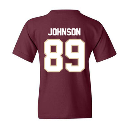 Boston College - NCAA Football : DJ Johnson - Classic Shersey Youth T-Shirt-1