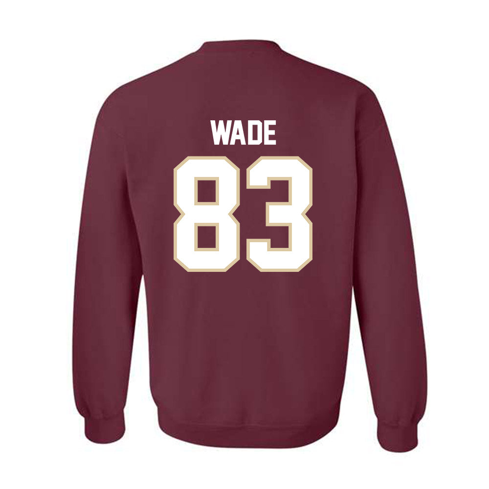 Boston College - NCAA Football : Jackson Wade - Classic Shersey Crewneck Sweatshirt-1