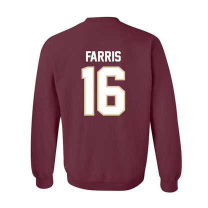 Boston College - NCAA Football : Isaiah Farris - Classic Shersey Crewneck Sweatshirt-1