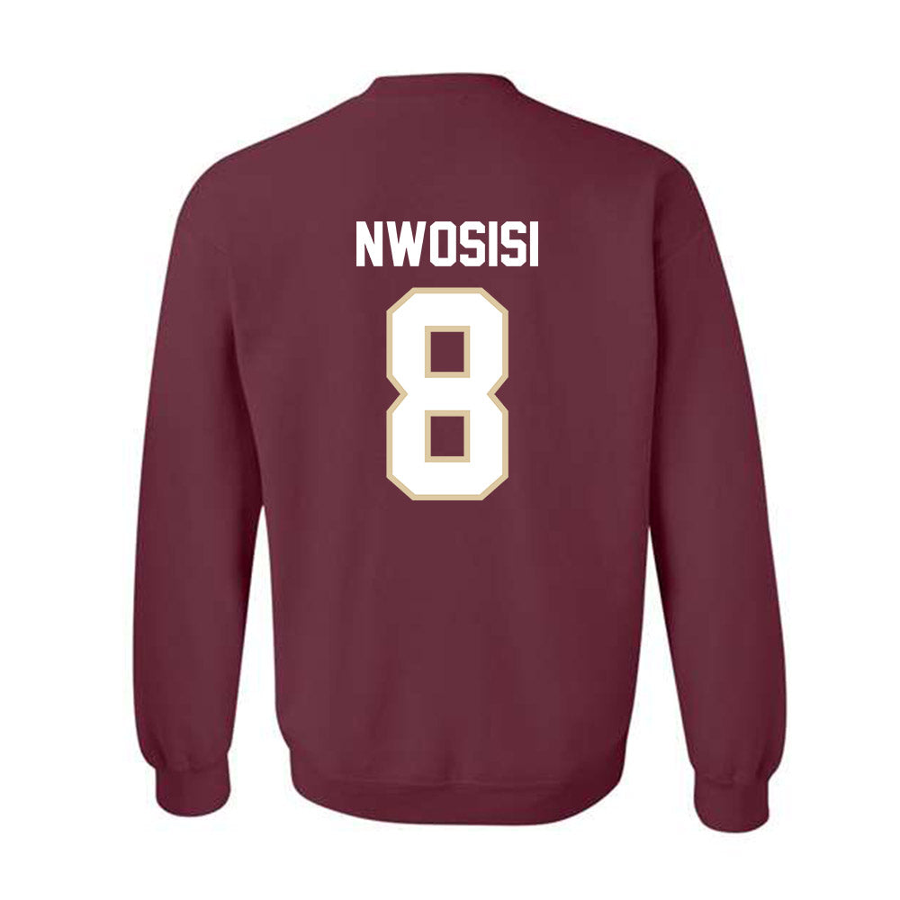 Boston College - NCAA Football : Onye Nwosisi - Classic Shersey Crewneck Sweatshirt-1