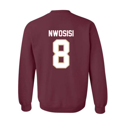 Boston College - NCAA Football : Onye Nwosisi - Classic Shersey Crewneck Sweatshirt-1