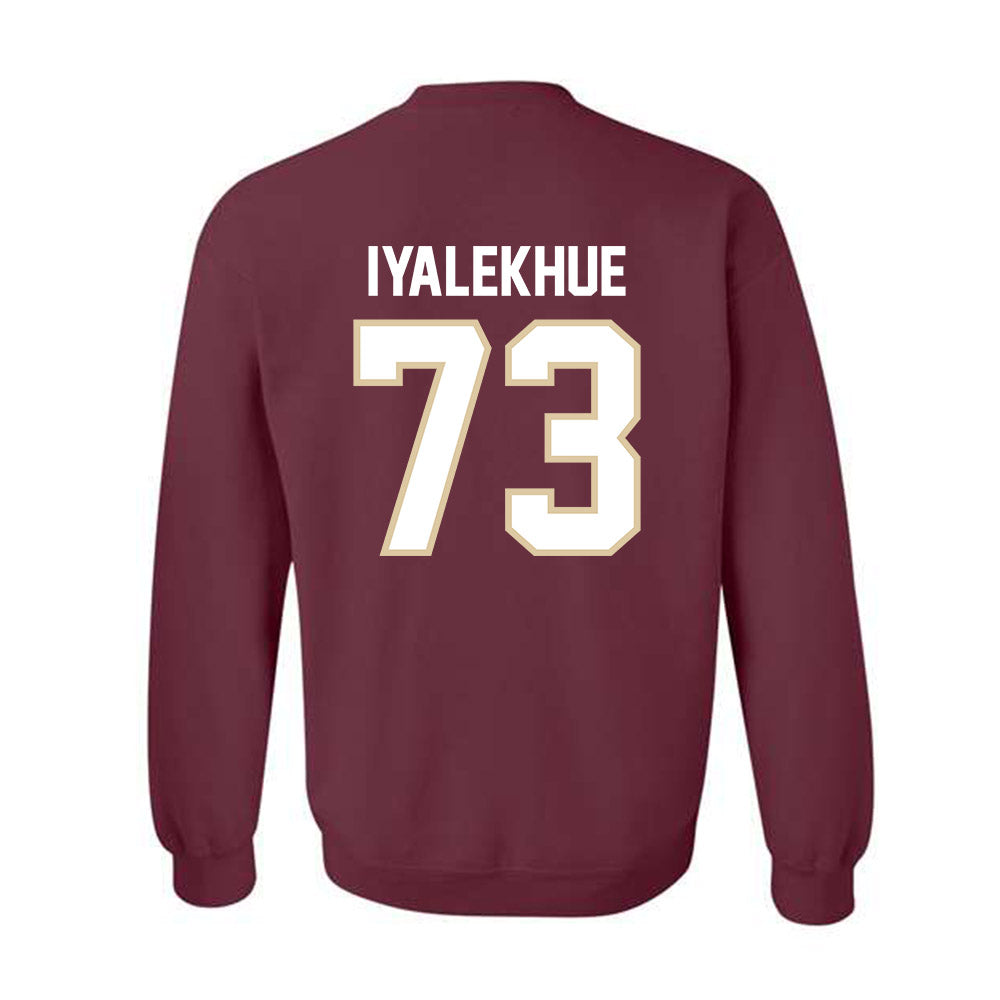 Boston College - NCAA Football : Lawrence Iyalekhue - Classic Shersey Crewneck Sweatshirt-1