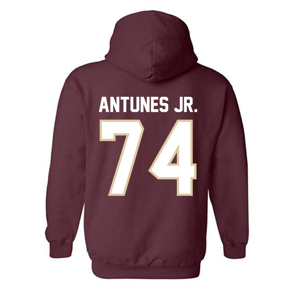 Boston College - NCAA Football : Marcelino Antunes Jr. - Classic Shersey Hooded Sweatshirt-1